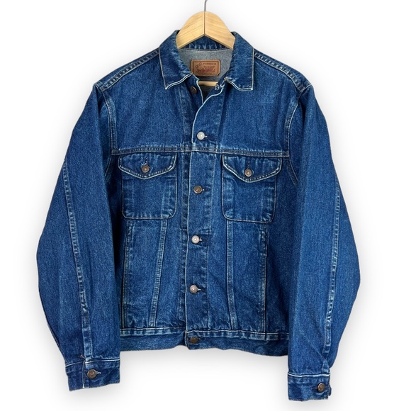 GAP Jackets & Coats Vintage 8s Gap Pioneer Jean Jacket Size Medium
